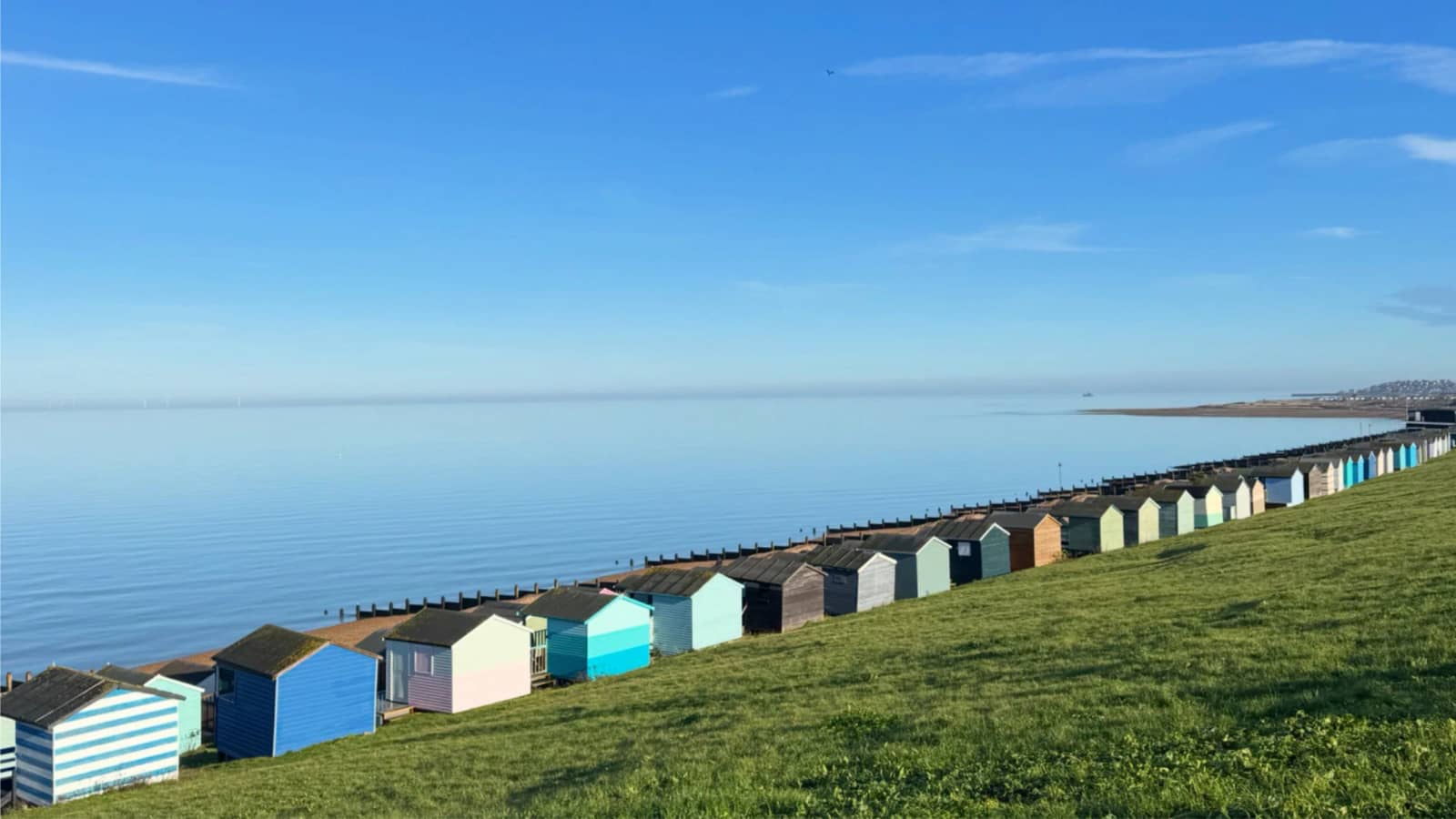 Saxon Shore Hike, Faversham to Whitstable, Kent Creek to Coast.