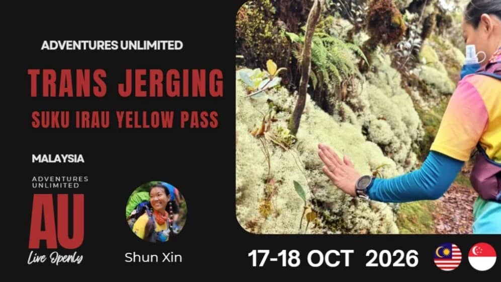 (AU) TRANS JERGING , Strenuous hike (Grade 5)