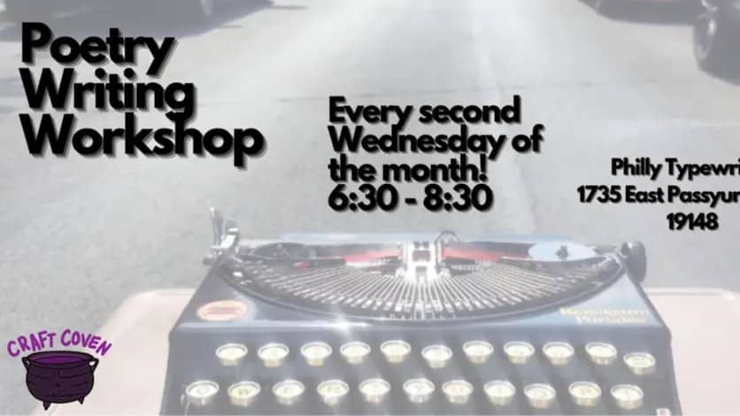 Poetry Writing Monthly Workshop