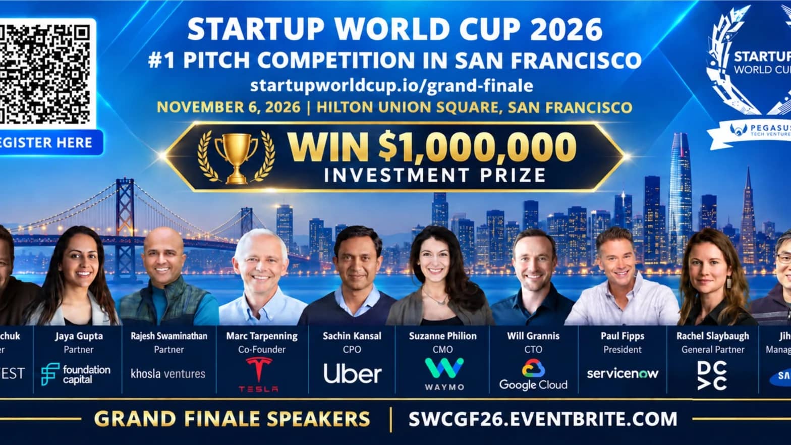 Startup World Cup 2026 Grand Finale