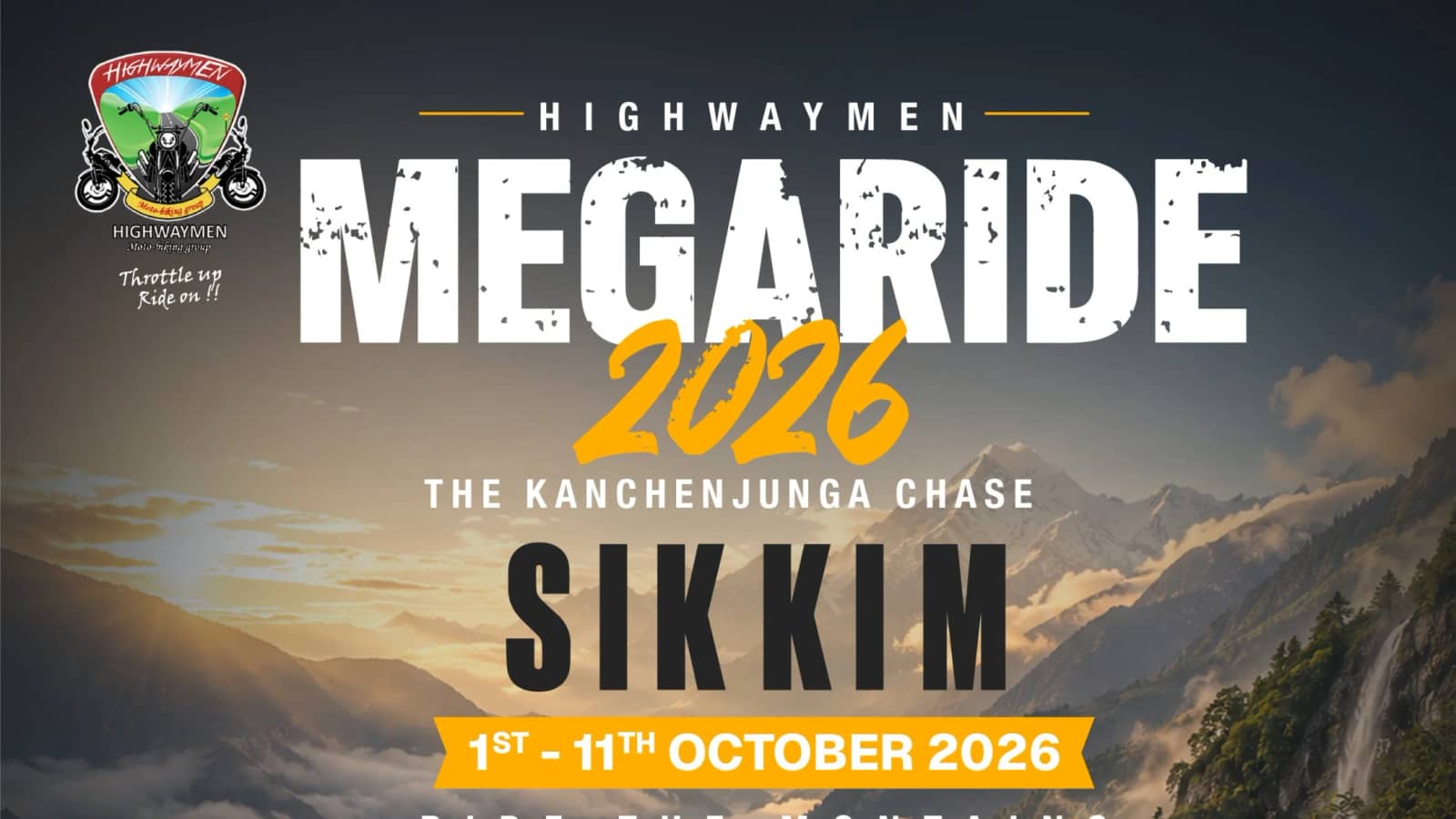 MEGARIDE-2026, SIKKIM