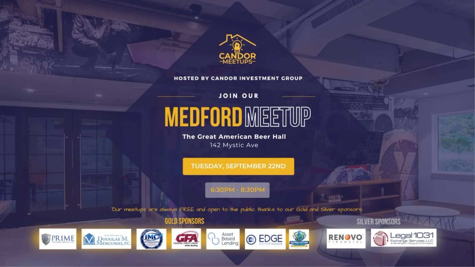 Medford - Candor Investment Meetups