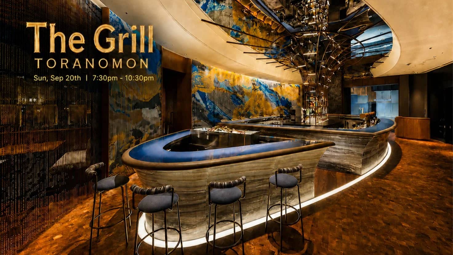 🌇 Designer Bar & Terrace @ The Grill Toranomon ✨