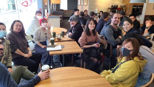 Japanese and English Language Exchange at Central Market
