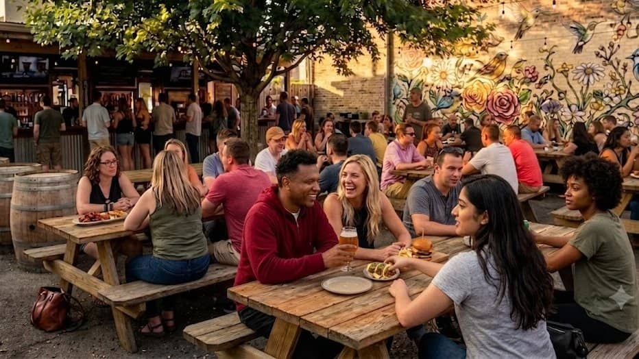 🍻 Beer Garden Social | 20s, 30s & 40s 🍔🌮