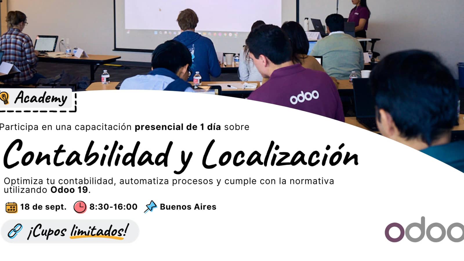 Odoo Academy: Contabilidad y Localización Argentina en Buenos Aires