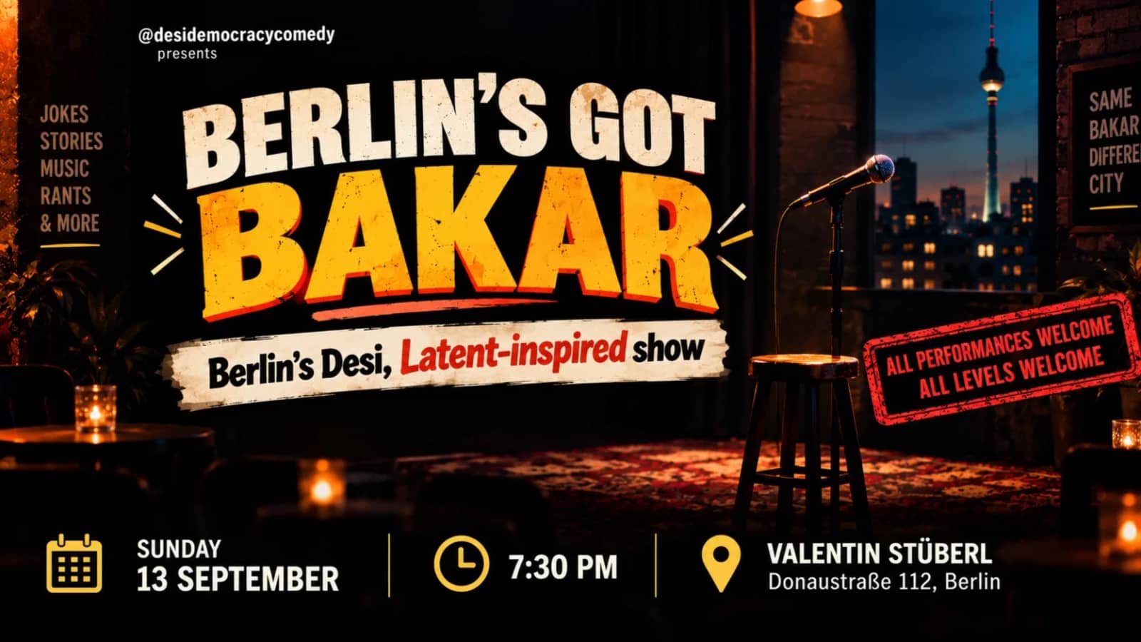 BERLIN’S GOT BAKAR