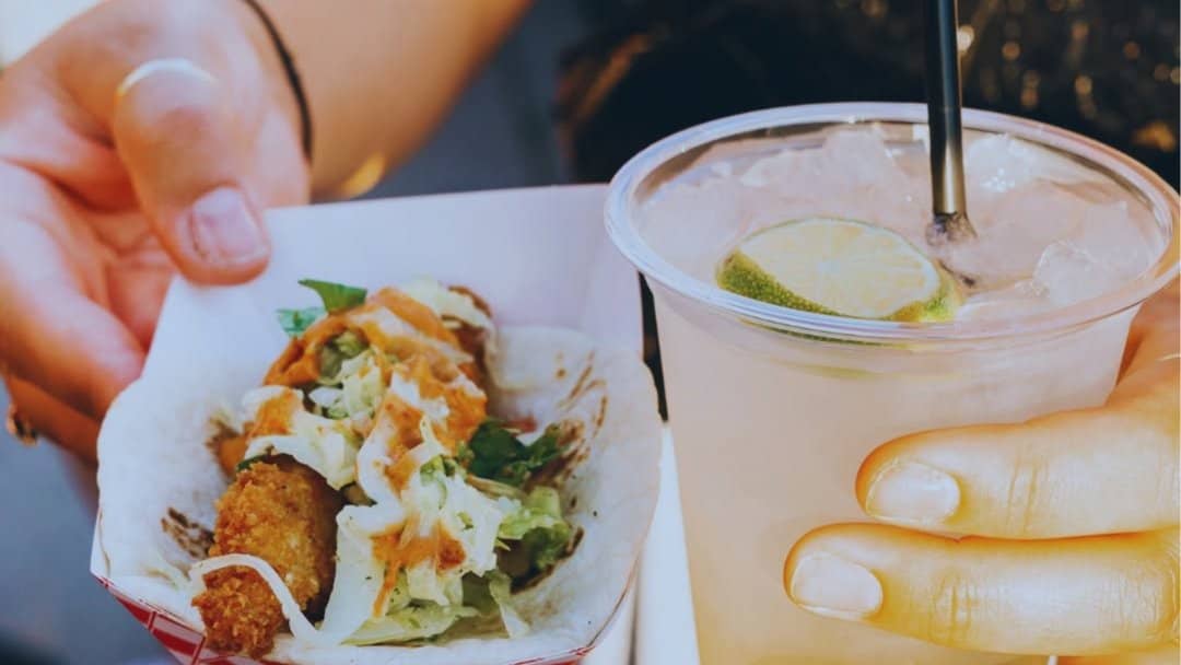 Food Festival🍕🍖🧁  on 2nd Street!