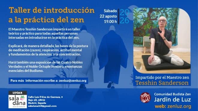 Taller/Conferencia - Budismo Zen