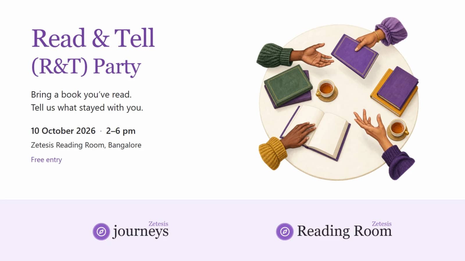 Read and Tell (R&T) Party