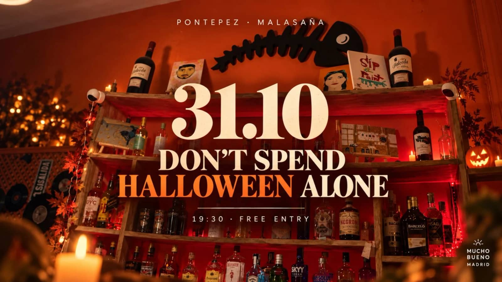 🎃 DON’T SPEND HALLOWEEN ALONE | International Social Madrid