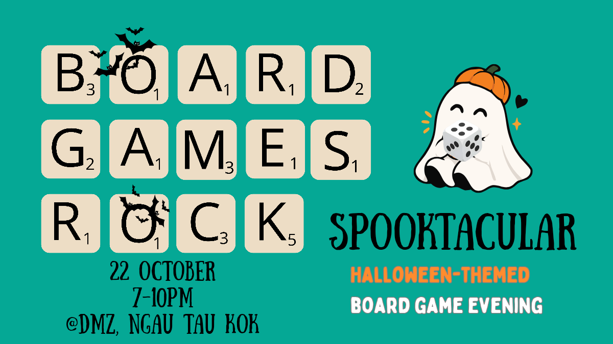 Spooktacular Bag! (Halloween-themed board games night!)