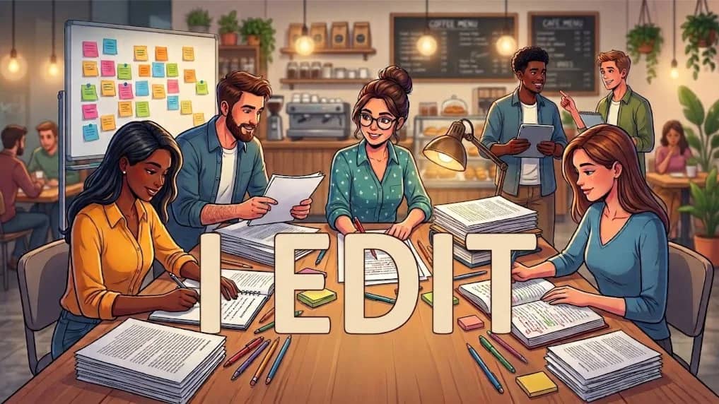 I EDIT @ Iska Café: Editing Texts and Feedback from Fellow Writers