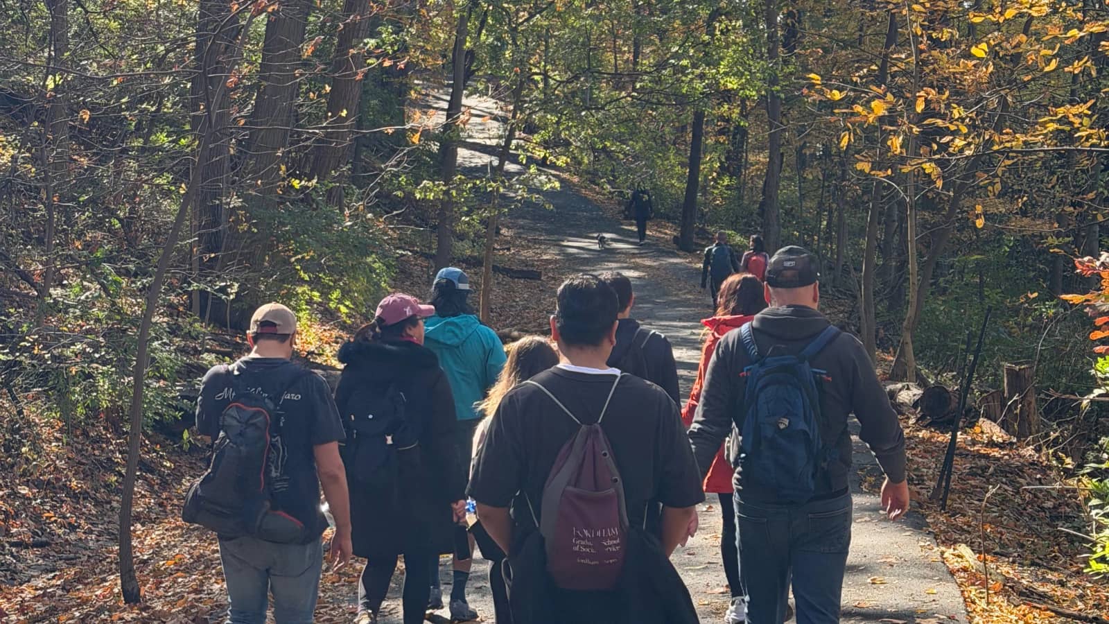 Hiking the length of Manhattan from the North to South - 20 mile walk