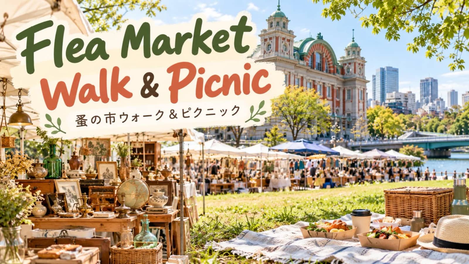 🌿 Flea Market Walk & Picnic