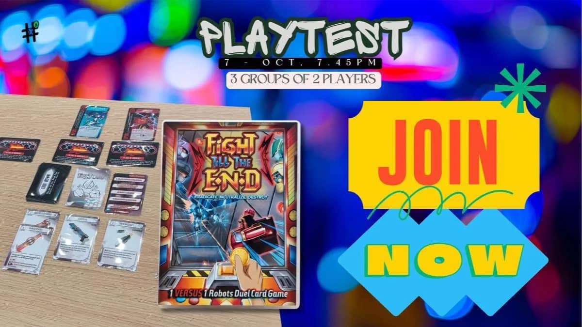 #laiplayleow brings you: PLAYTEST FOR FIGHT TILL THE END