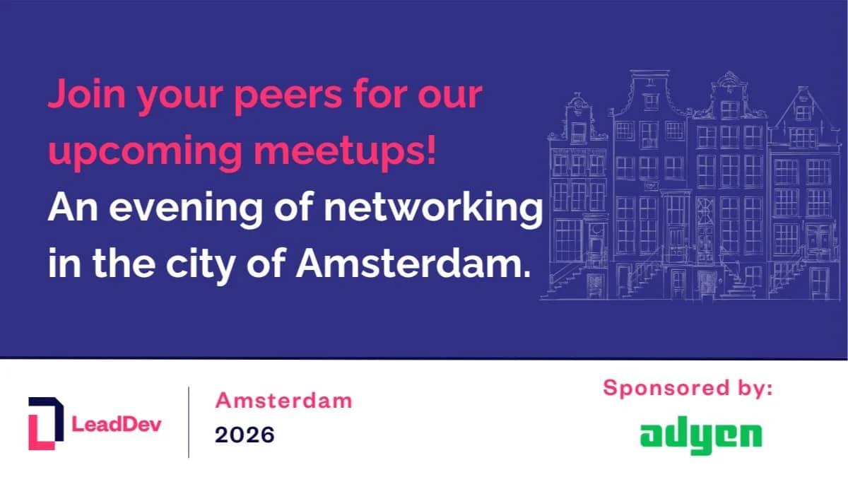 LeadDev Amsterdam Meetup