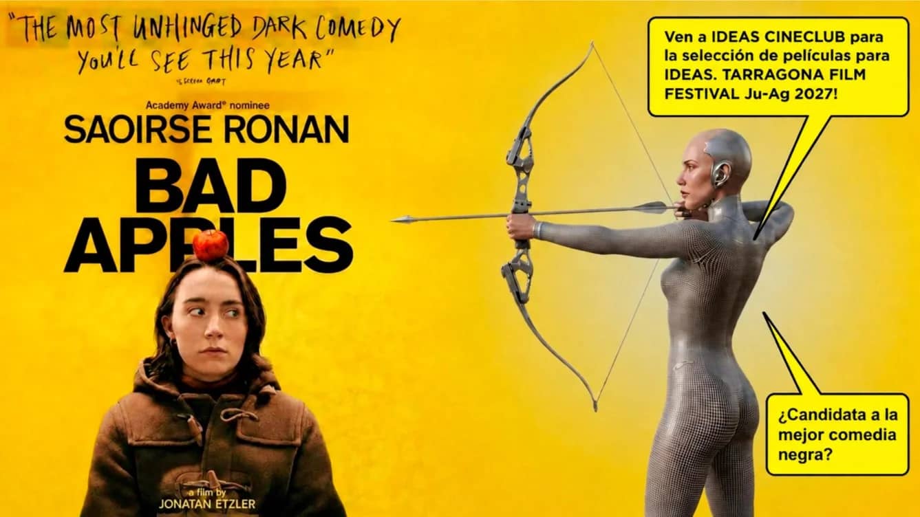 26.9 BAD APPLES.Candidata a mejor película de COMEDIA NEGRA
