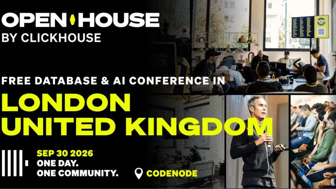 Open House London: a free ClickHouse user conference