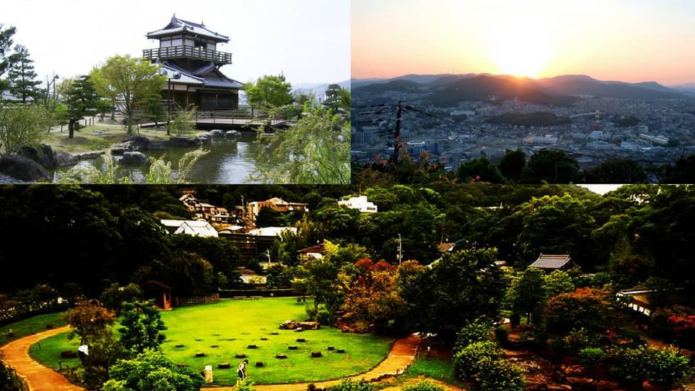 🔭Afternoon Easy stroll on Mt Satsuki (& visit Ikeda Castle + 270degree views)🔭