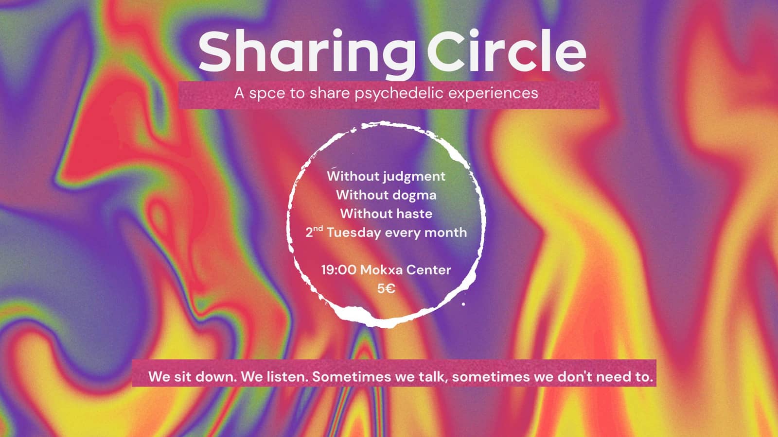 Psychedelic Sharing Circle
