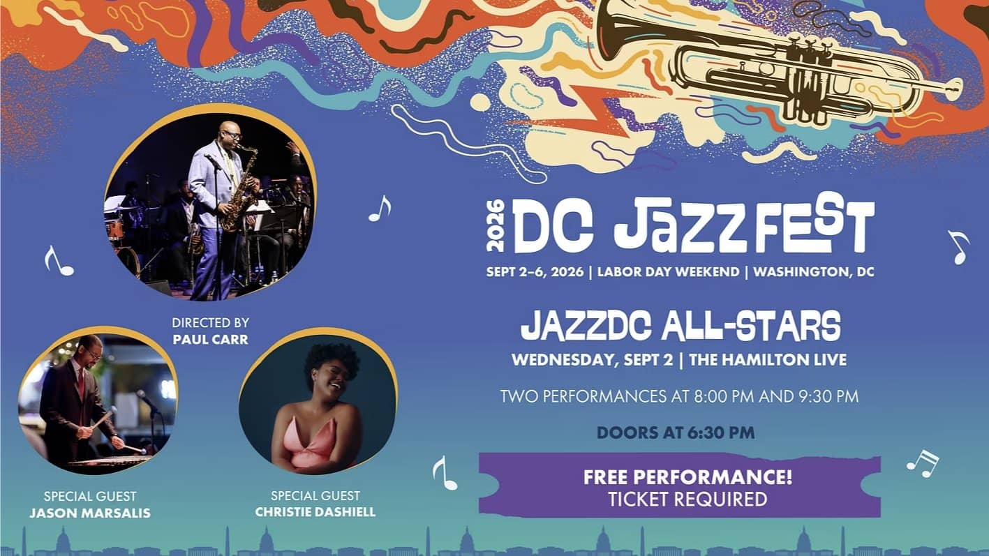 Opening Night DC JazzFest - Must Register for Tickets