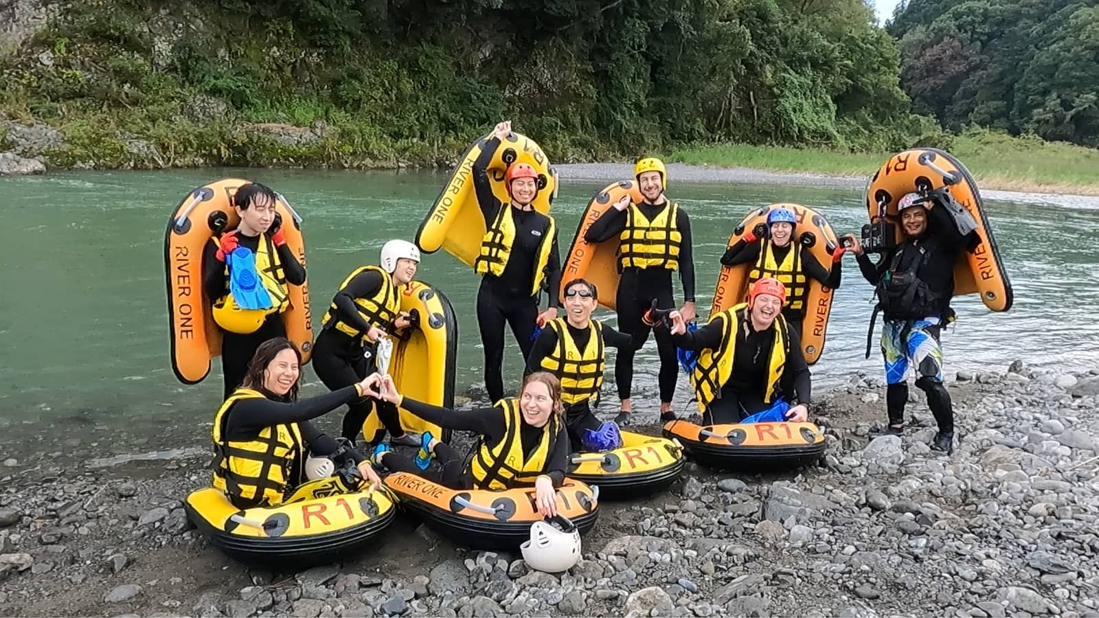 Hydrospeed or Rafting + BBQ (Beginner Friendly)