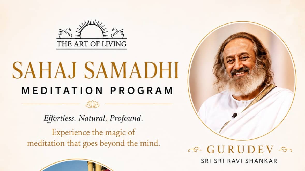 Sahaj Samadhi Meditation By Art of Living in Whitefield