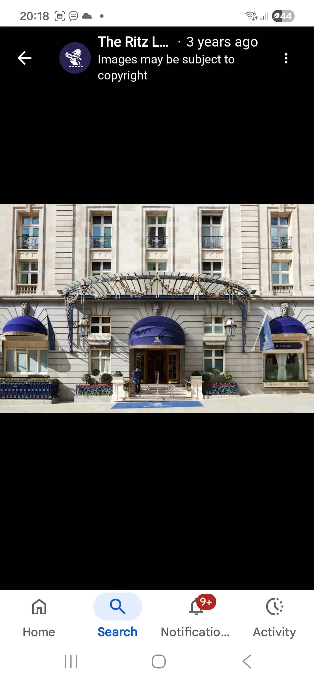The Ritz.