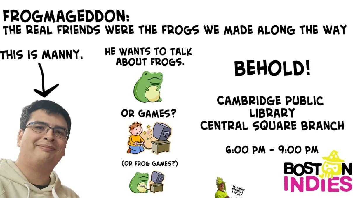 Boston Indies: Frogmageddon: The Real Friends: Manny Mallea