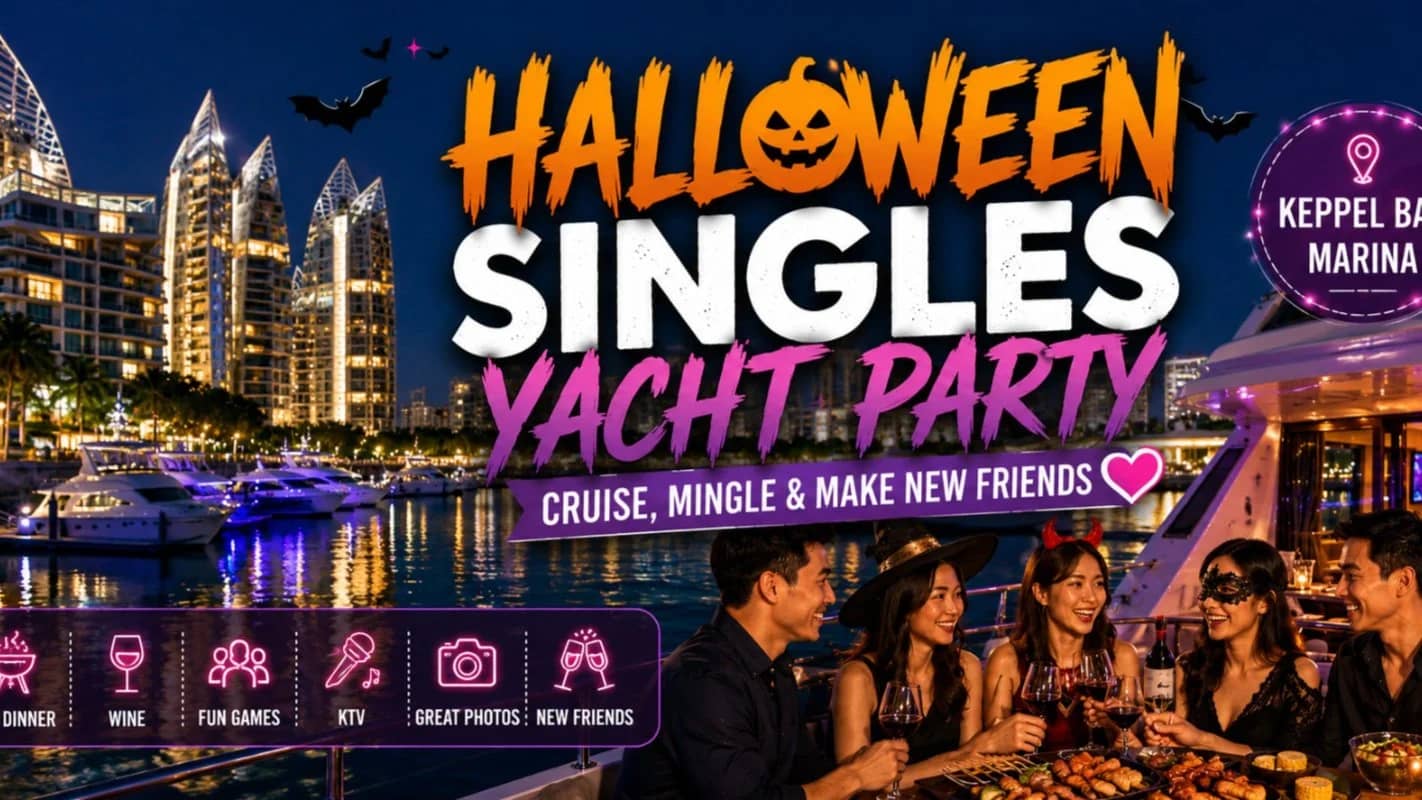 Halloween Singles Yacht Party ❤️ Cruise, Mingle & Make New Friends