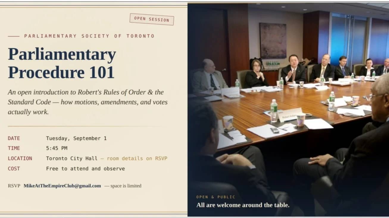 Parliamentary Society of Toronto