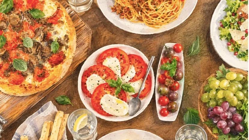 😊🍕🍅 Vegan Improv Cooking: Italian-Inspired Fusion 🍇 Bring 2 Vegetables