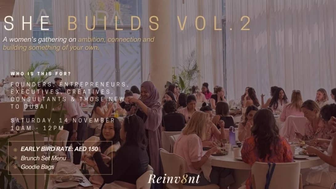 SHE BUILDS Vol. 2 - Women’s gathering on ambition & connection