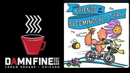 Damn Fine Coffee Bar + walk the Bloomingdale Trail (606) 🍂🍁🌳☕️