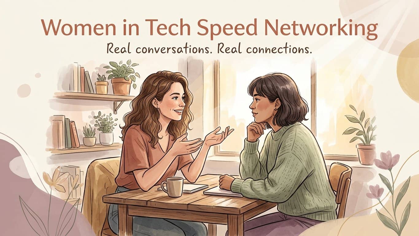 Speed Networking, Find Your Next Collaborator/Mentor/Friend for Woman in Tech