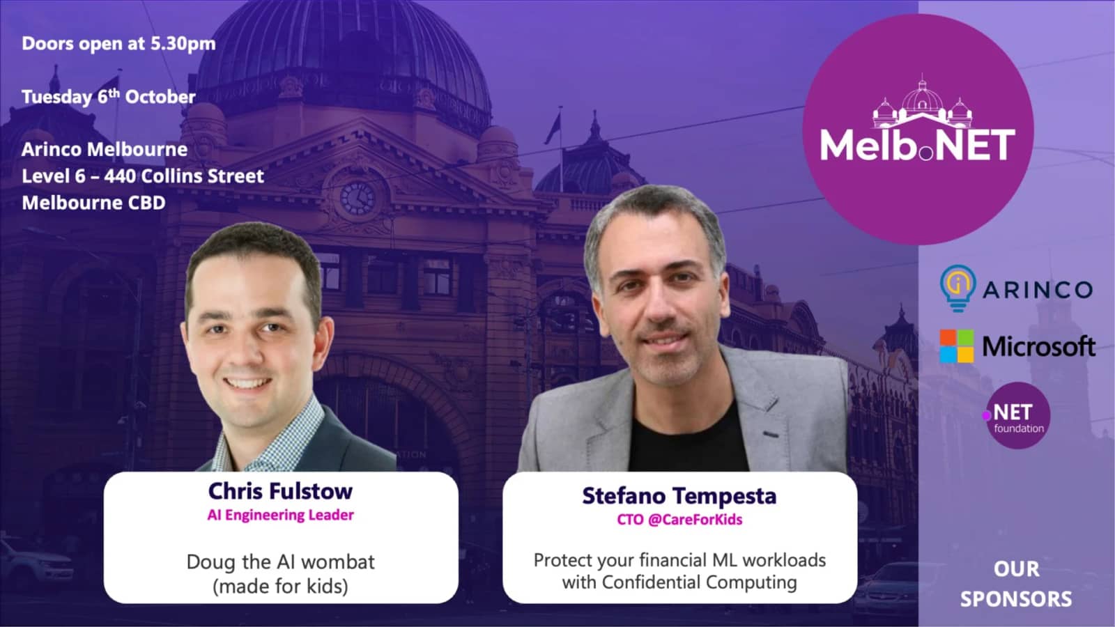 2x Talks: Doug the AI Wombat & Protect your financial ML workloads
