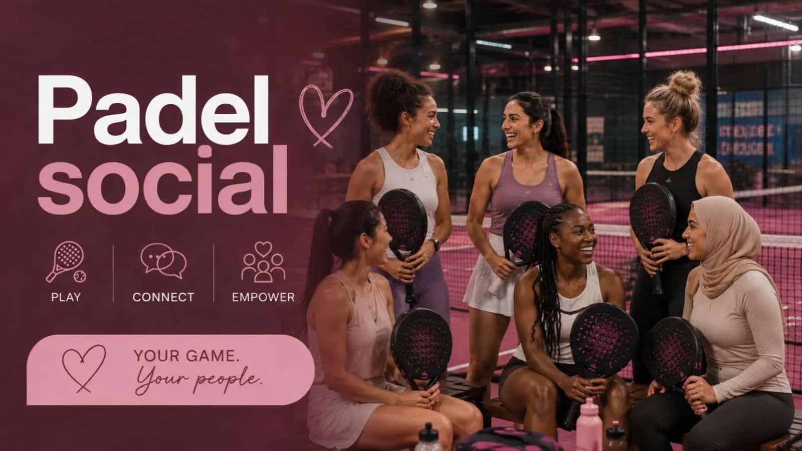 Padel Babes: New balls, new friends (Racket & Balls Included)