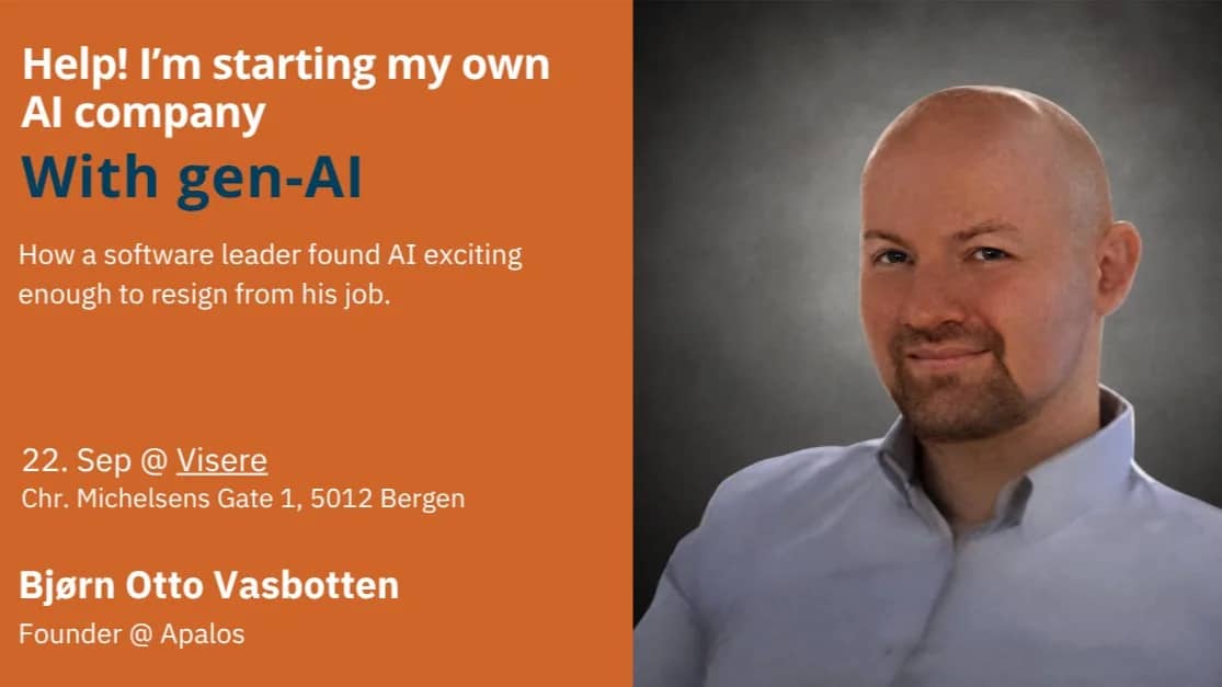 Experience report - help! im starting my own AI company?