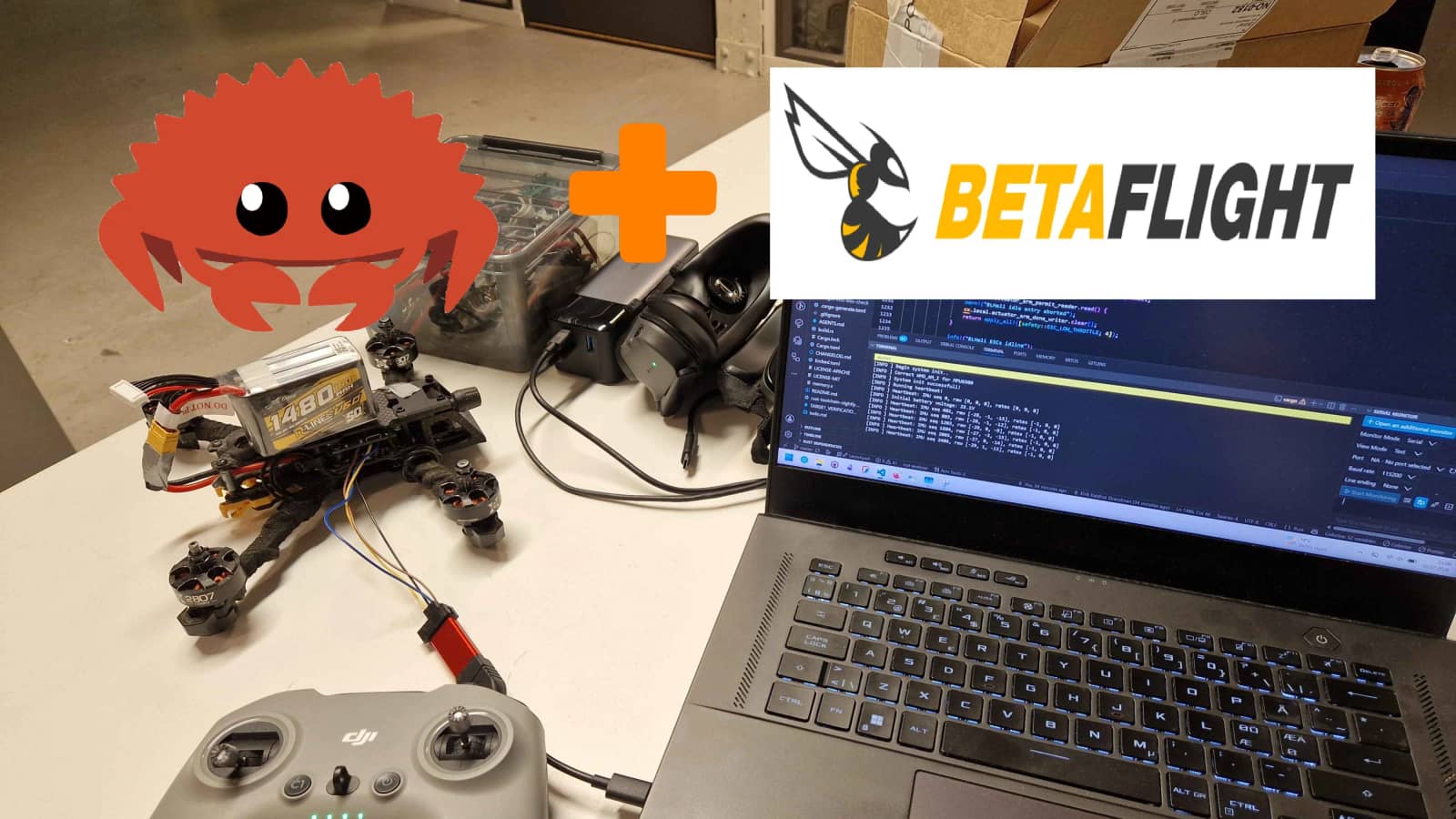 Making a Rust-based flight controller