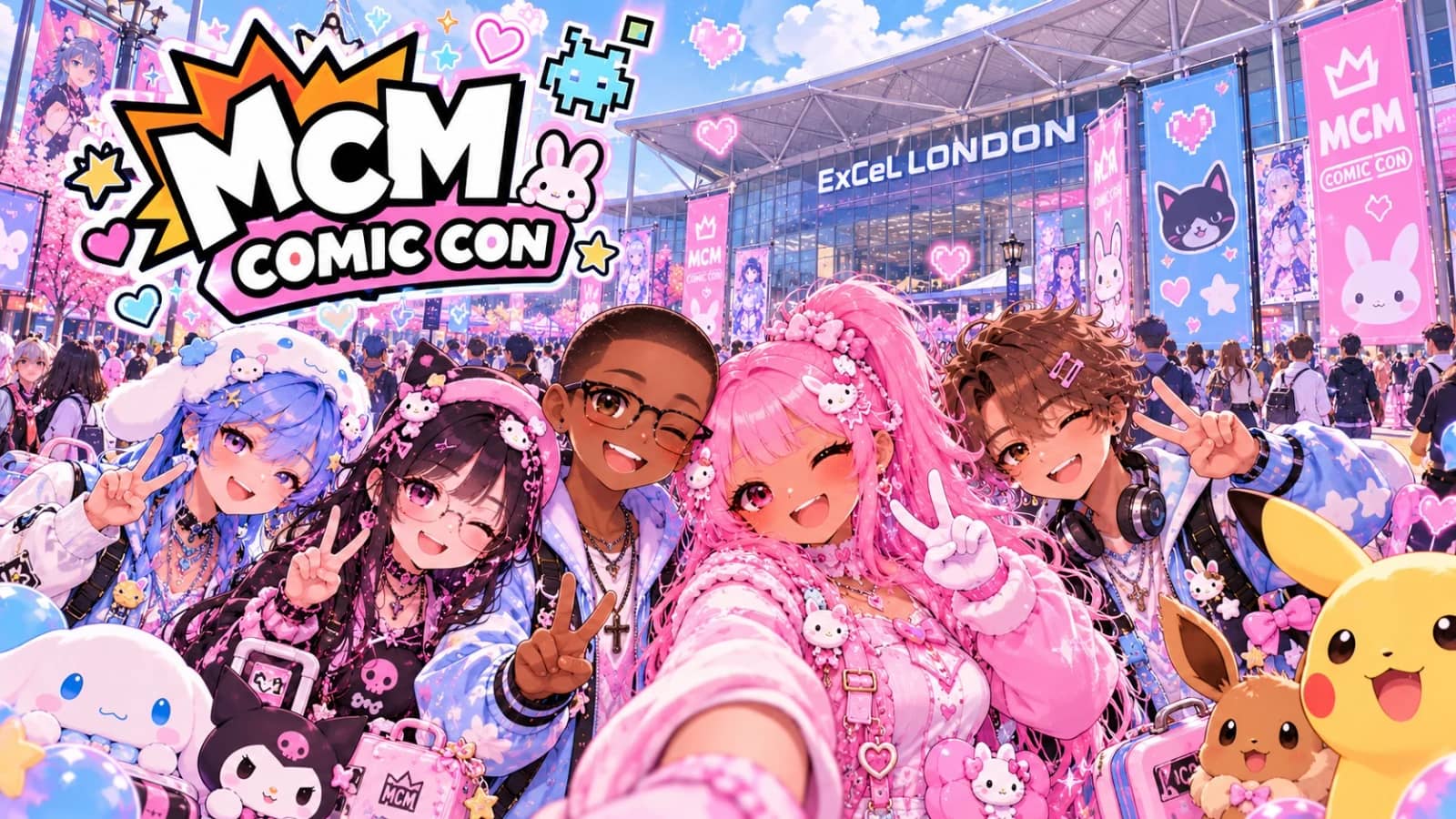 Let’s Go to MCM Comic Con Together! 💖🎀