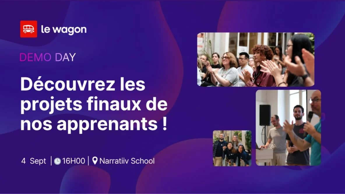 Demo Day : Nos apprenants vous dévoilent leurs projets !