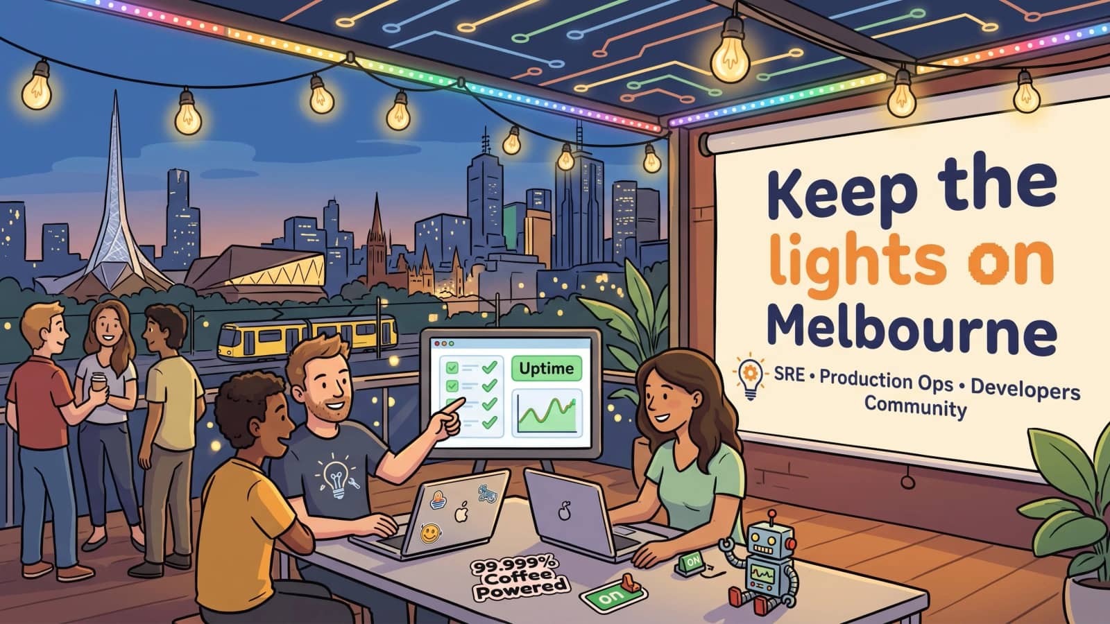 Keep The Lights On Melbourne | Our First Meet Up!