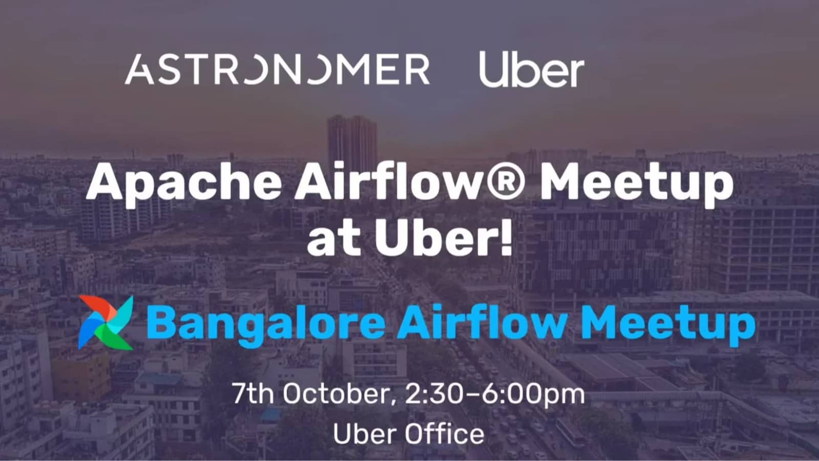 Bangalore Apache Airflow® Meetup at Uber