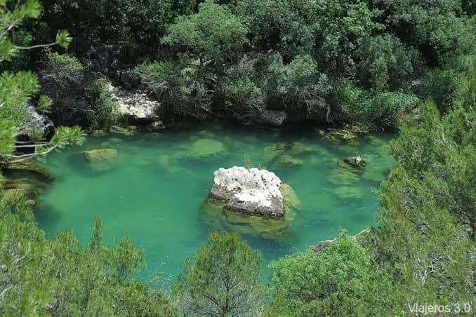 Hundido de Armallones con baños P.N Alto Tajo