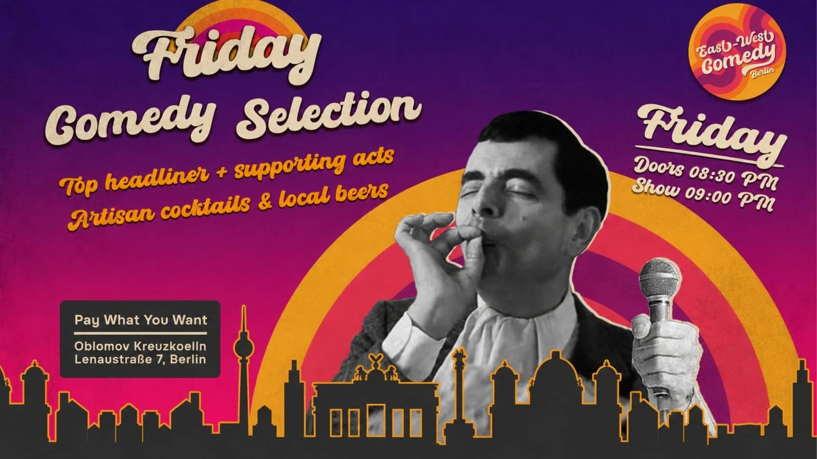 English stand-up: Friday Comedy Selection w. Ahmed Al-Kadri (USA)