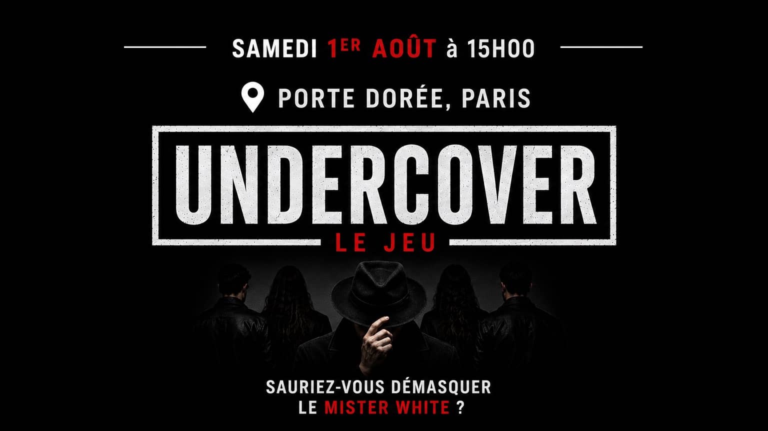 Après-midi Undercover & Code Names