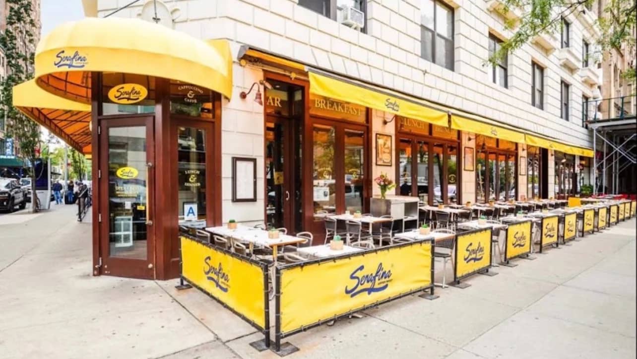 Lunch at     Serafina  UWS 77st