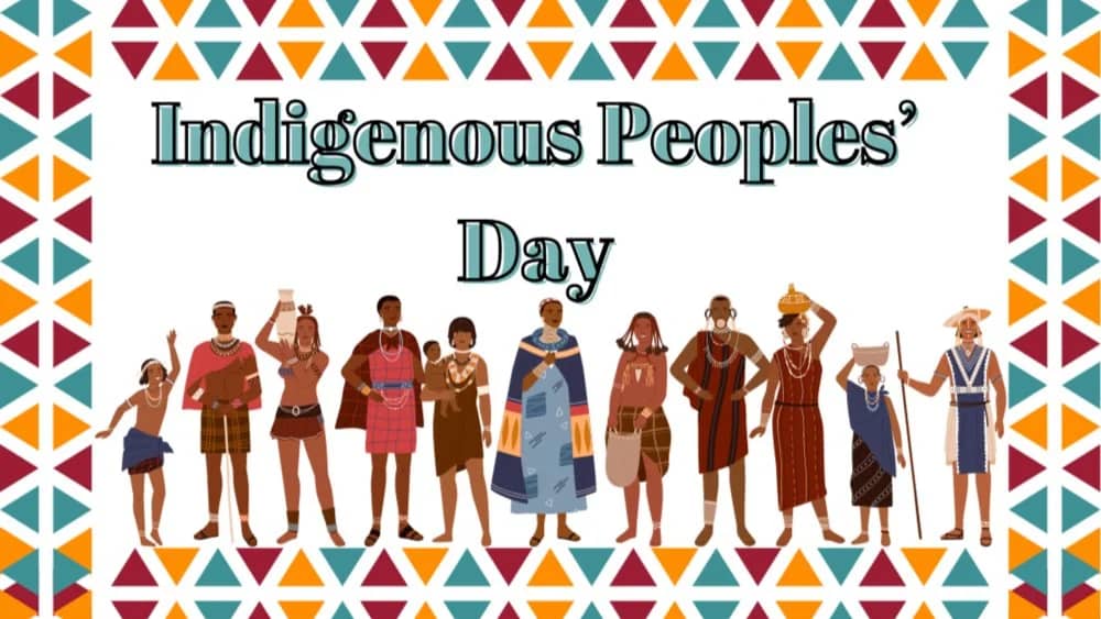 Indigenous Peoples' Day walk along Shoal Creek