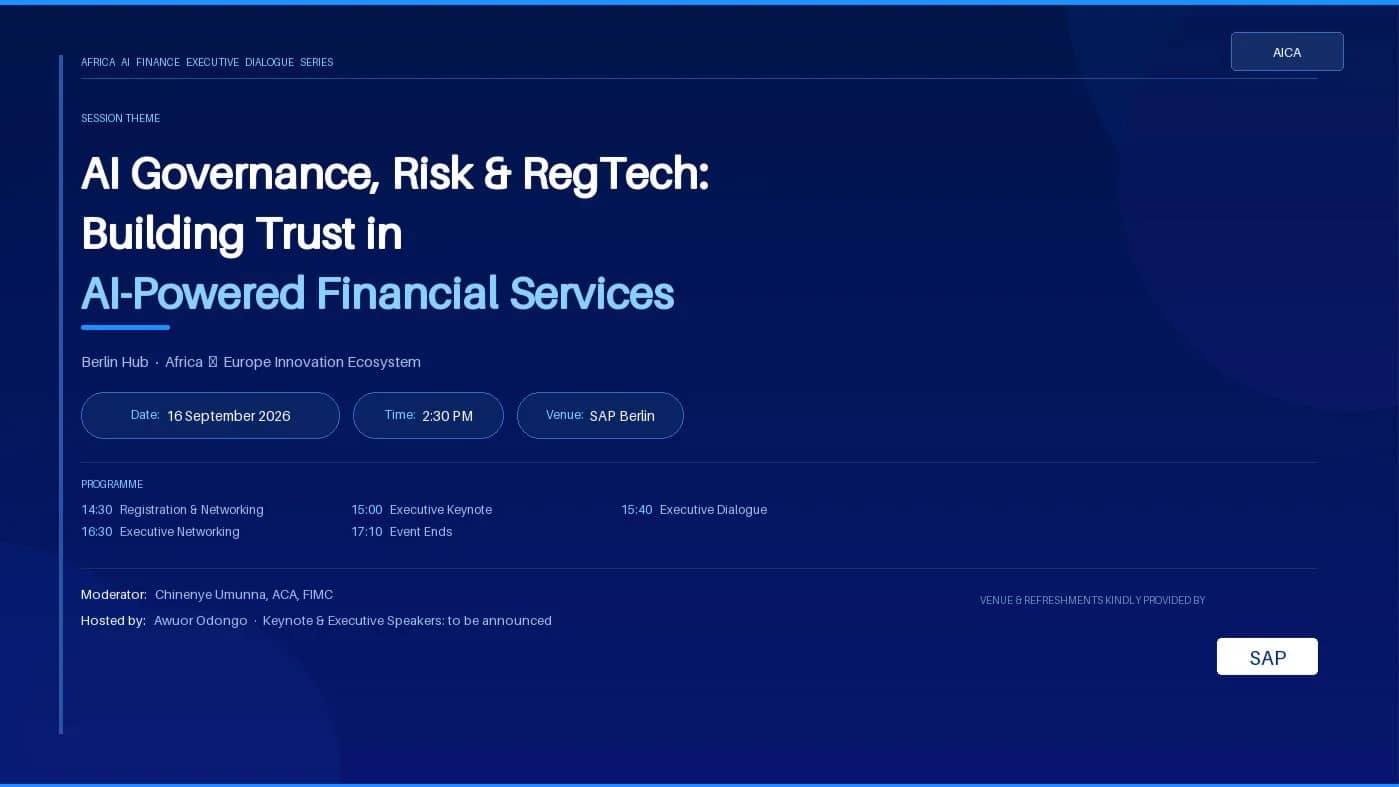 AI Governance, Risk and RegTech